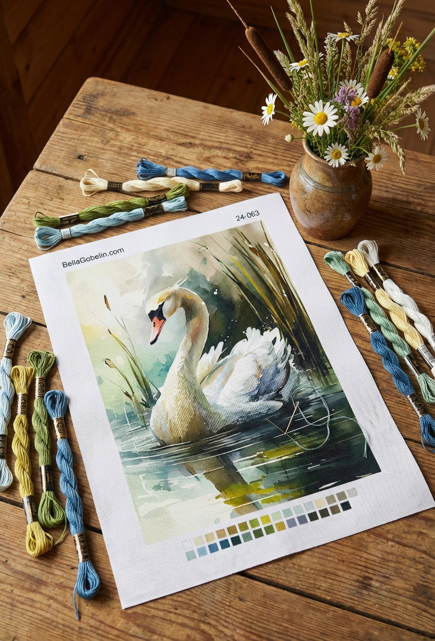 The lonely swan