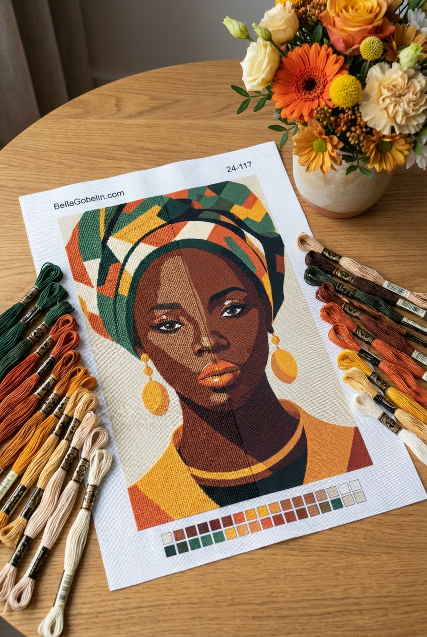 African lady