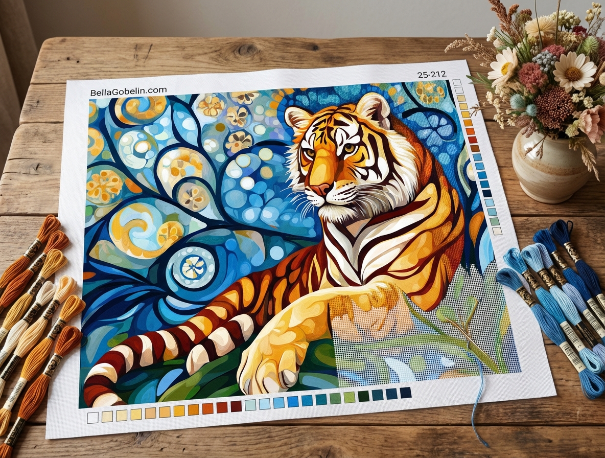 Klimt's Tiger
