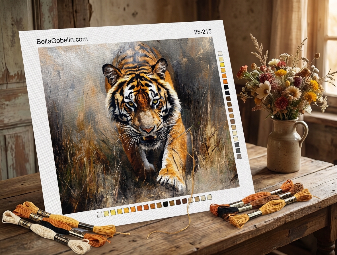 Tiger tapestry