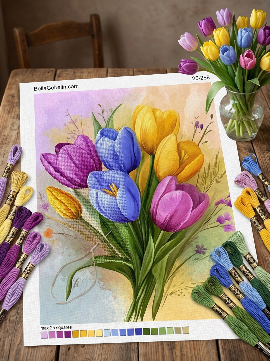 Colorful Tulips