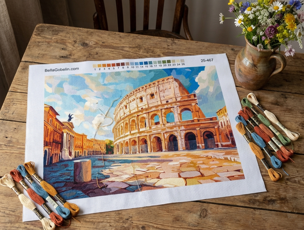 Roman scene