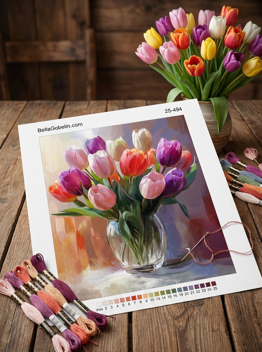 Tulip bouquet