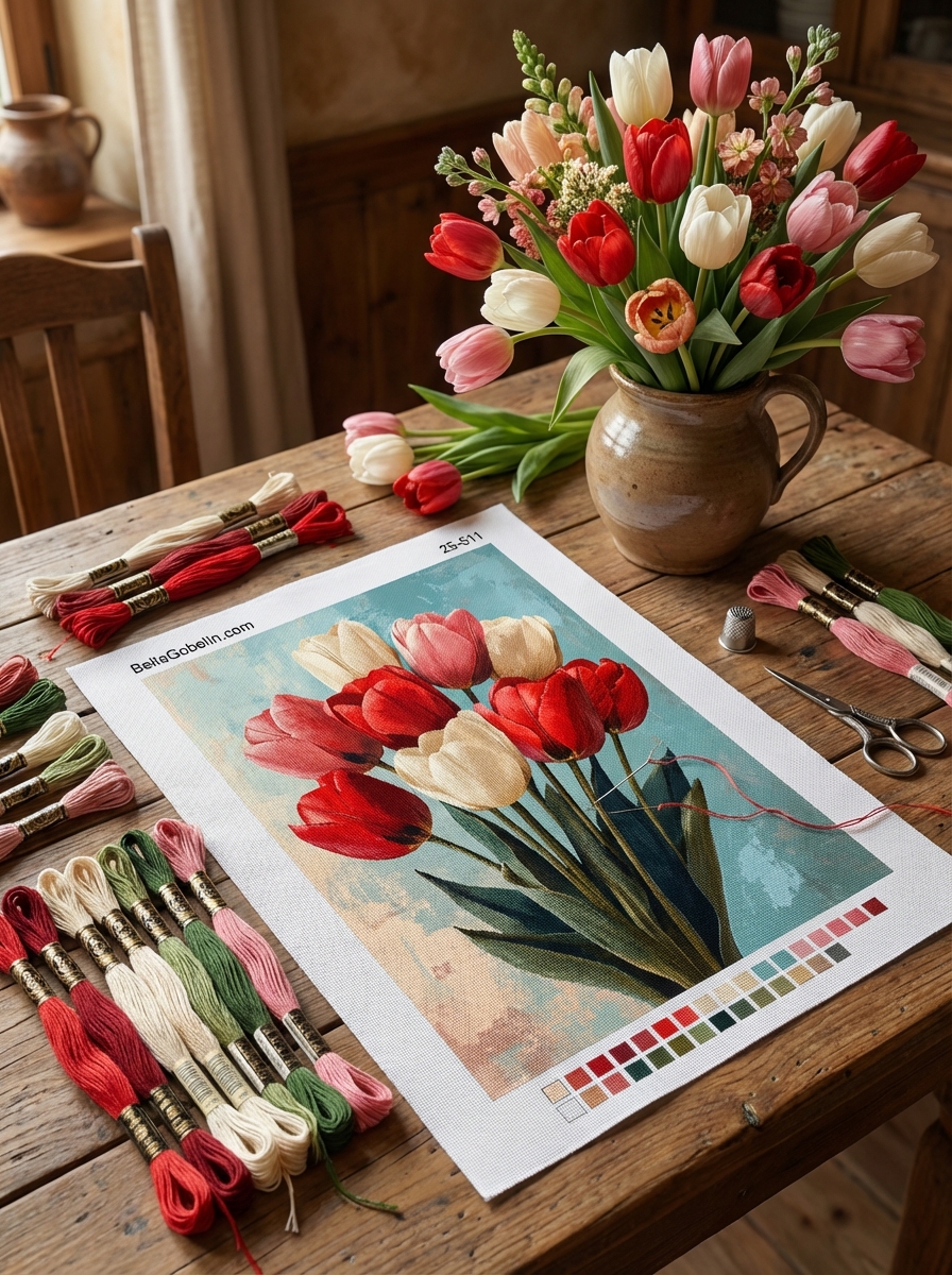 Tulip bouquet