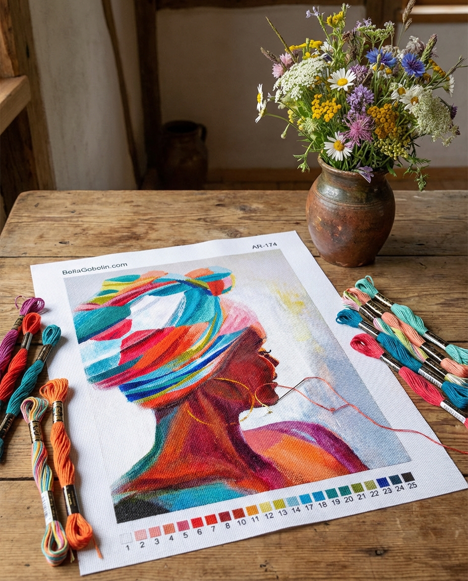 African lady