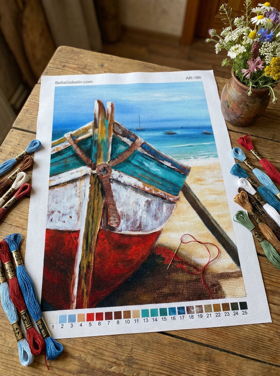 The lonely boat