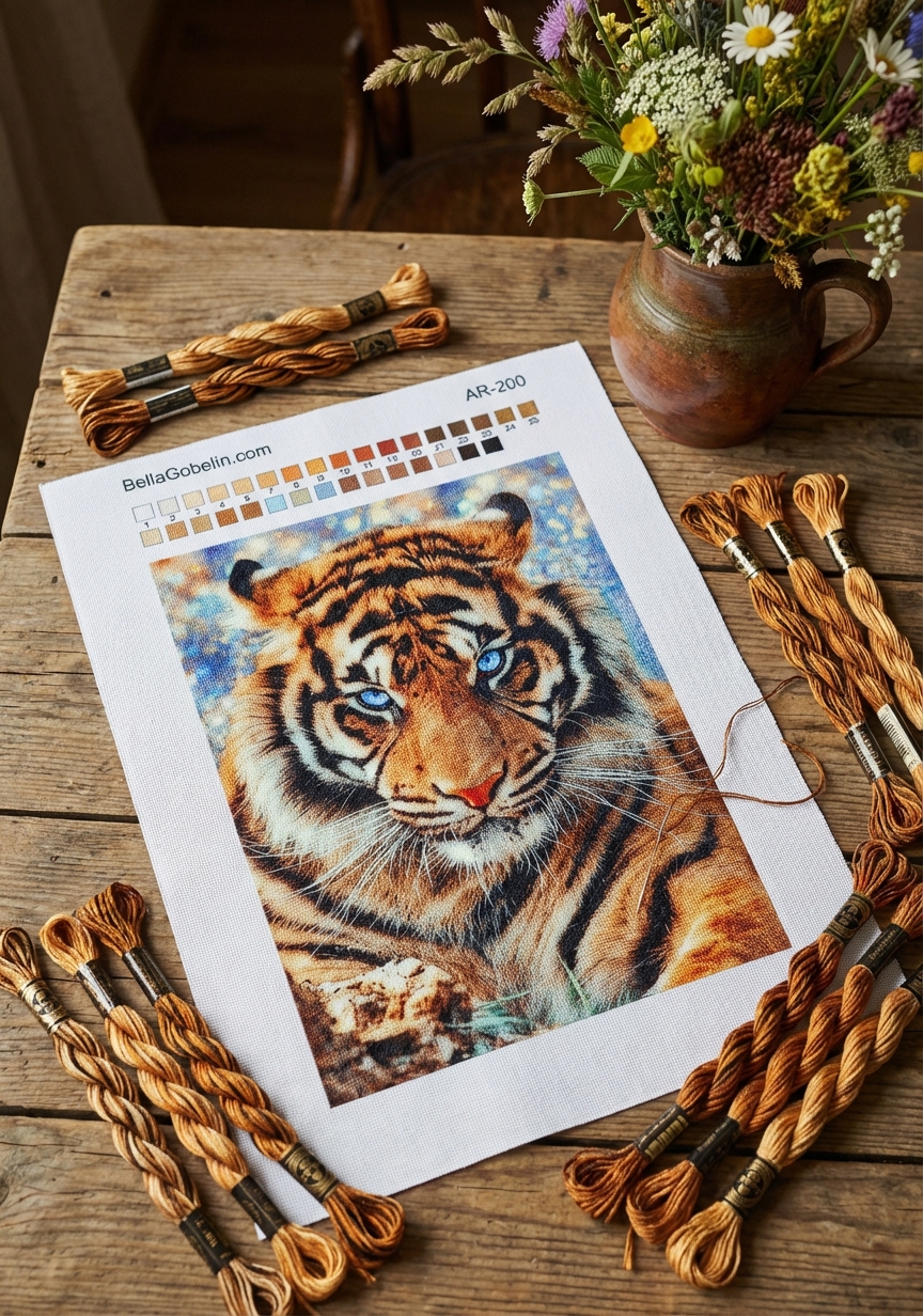 The blue-eyed tiger