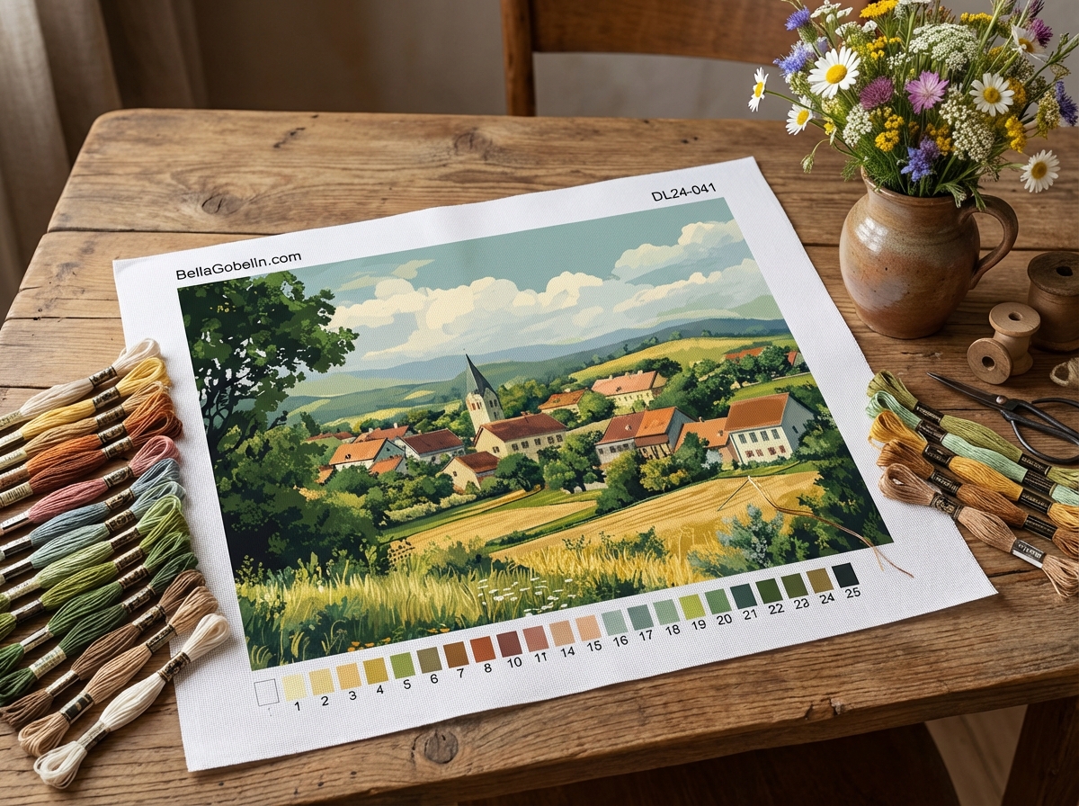 Hungarian village