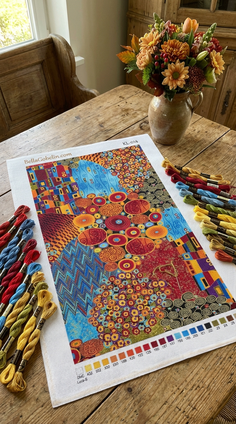 Klimt style image
