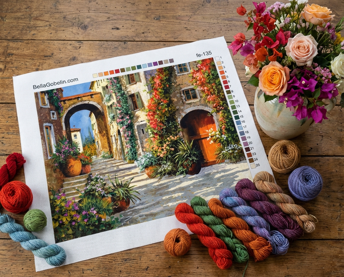 Mediterranean town