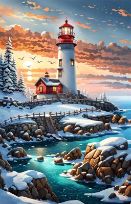 Winter at the seaside