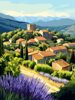 Lavender Tuscany
