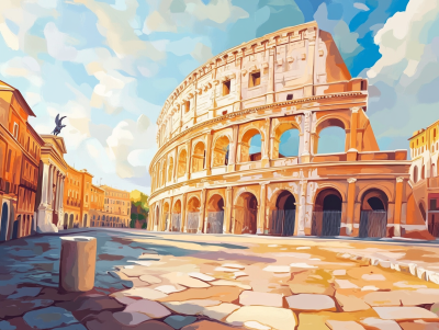 Roman scene