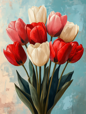 Tulip bouquet
