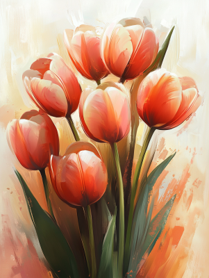 Tulip bouquet