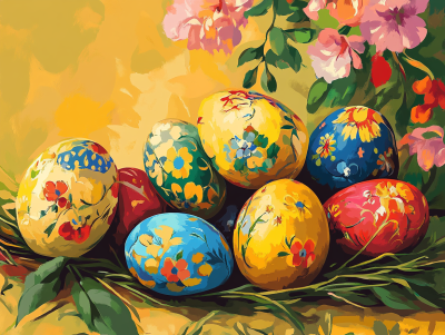 Easter eggs