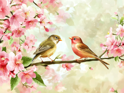 Spring Scene