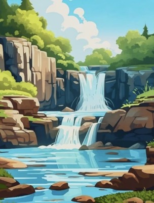 Krka Waterfall