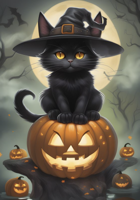 Halloween Cat