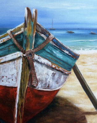 The lonely boat