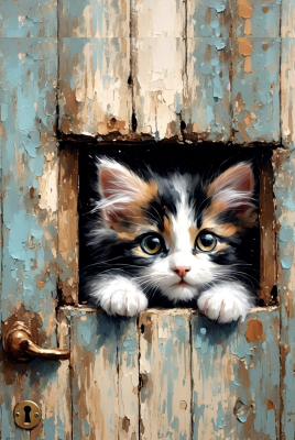 Curious kitten
