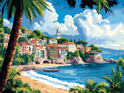 Italian village