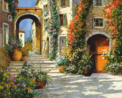 Mediterranean town