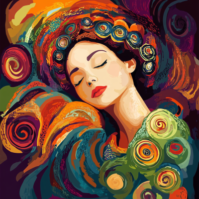 Klimt style: Dream series