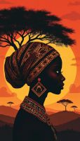 Portrait of a Black Lady
