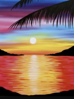 Sunset in the Bay
