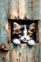 Curious kitten