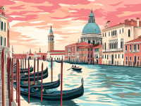 Sunset in Venice