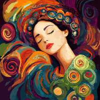 Klimt style: Dream series